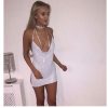 Sequin Halter Backless Mini Dress 4