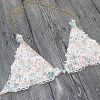 Crystal Lace Bikini Two Piece Swimsuit 3