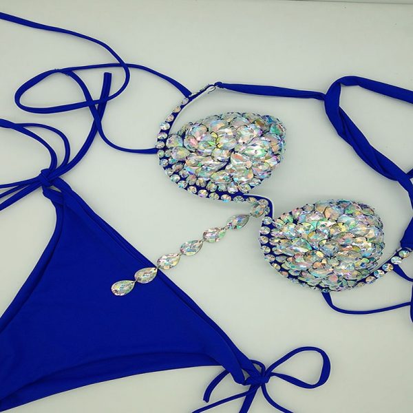 Rhinestone Crystal Bikini Set 5