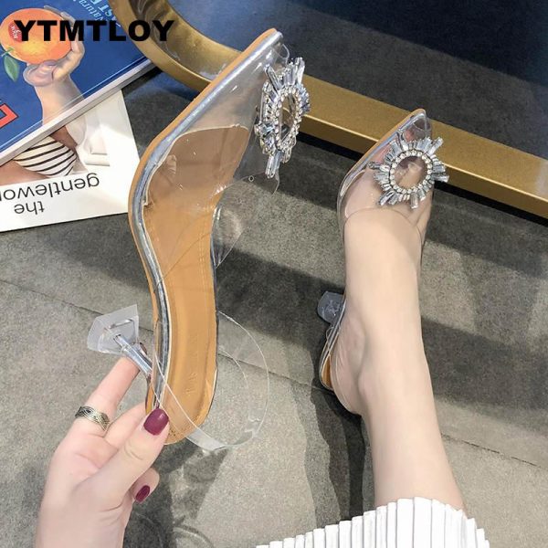 Luxury Transparent High Heel Pumps 1