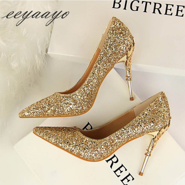 Stiletto Pointed Toe High Heels 4