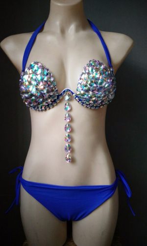 Rhinestone Crystal Bikini Set 2