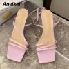 Summer Peep Toe Cross-Tied Lace-Up Shoes 3