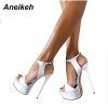 Open Toe Platform High Heel Shoes 2