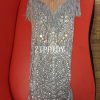 Mesh See-Through Sleeveless Tassel Dress 3