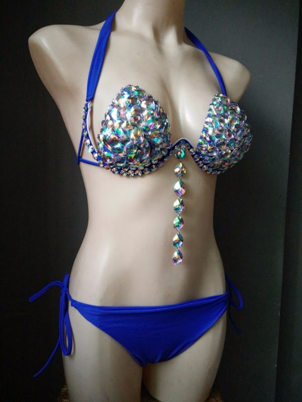 Rhinestone Crystal Bikini Set 4