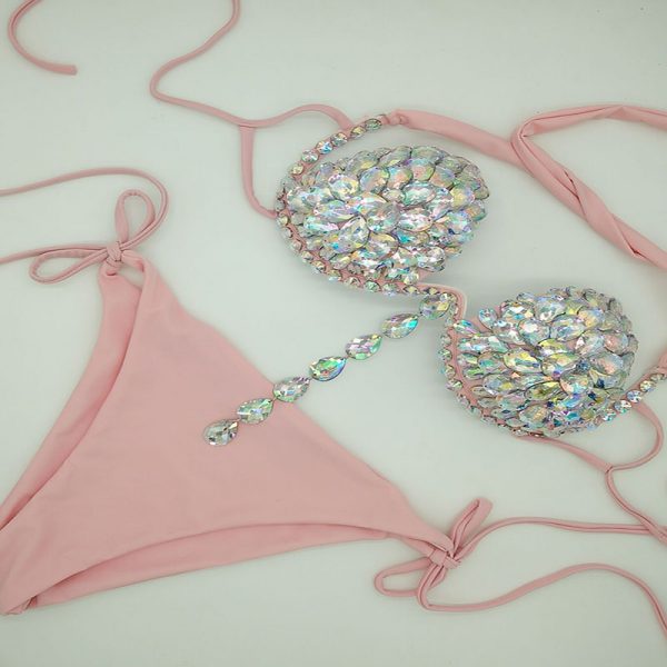 Rhinestone Crystal Bikini Set 6